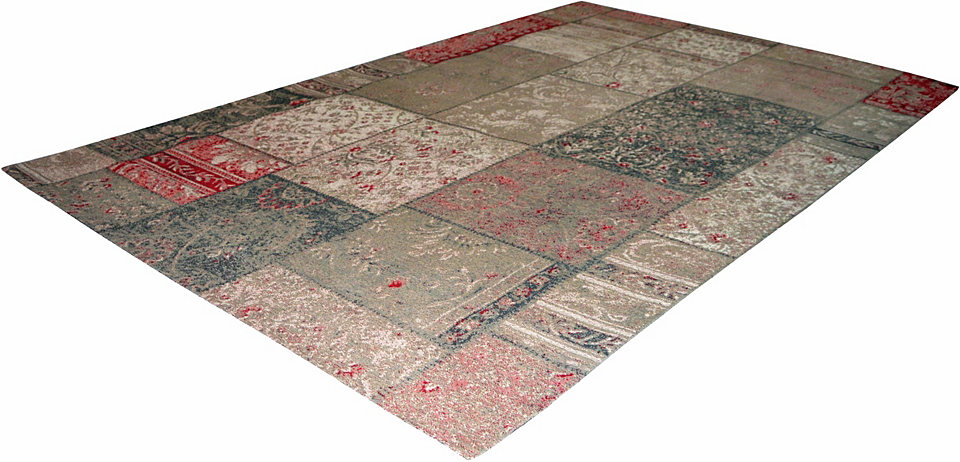 Teppich, Kayoom, »Solitaire 410«, Höhe: 8 mm, handgewebt - Teppich, Kayoom, »Solitaire 410«, Höhe: 8 mm, handgewebt -